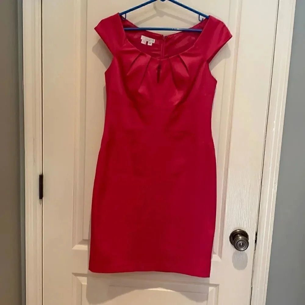 London Times fuscia cocktail dress 10p